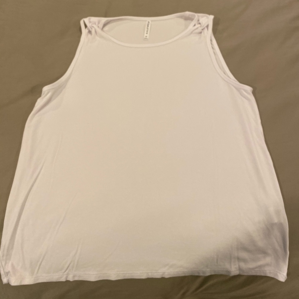 Fabletics white tank top